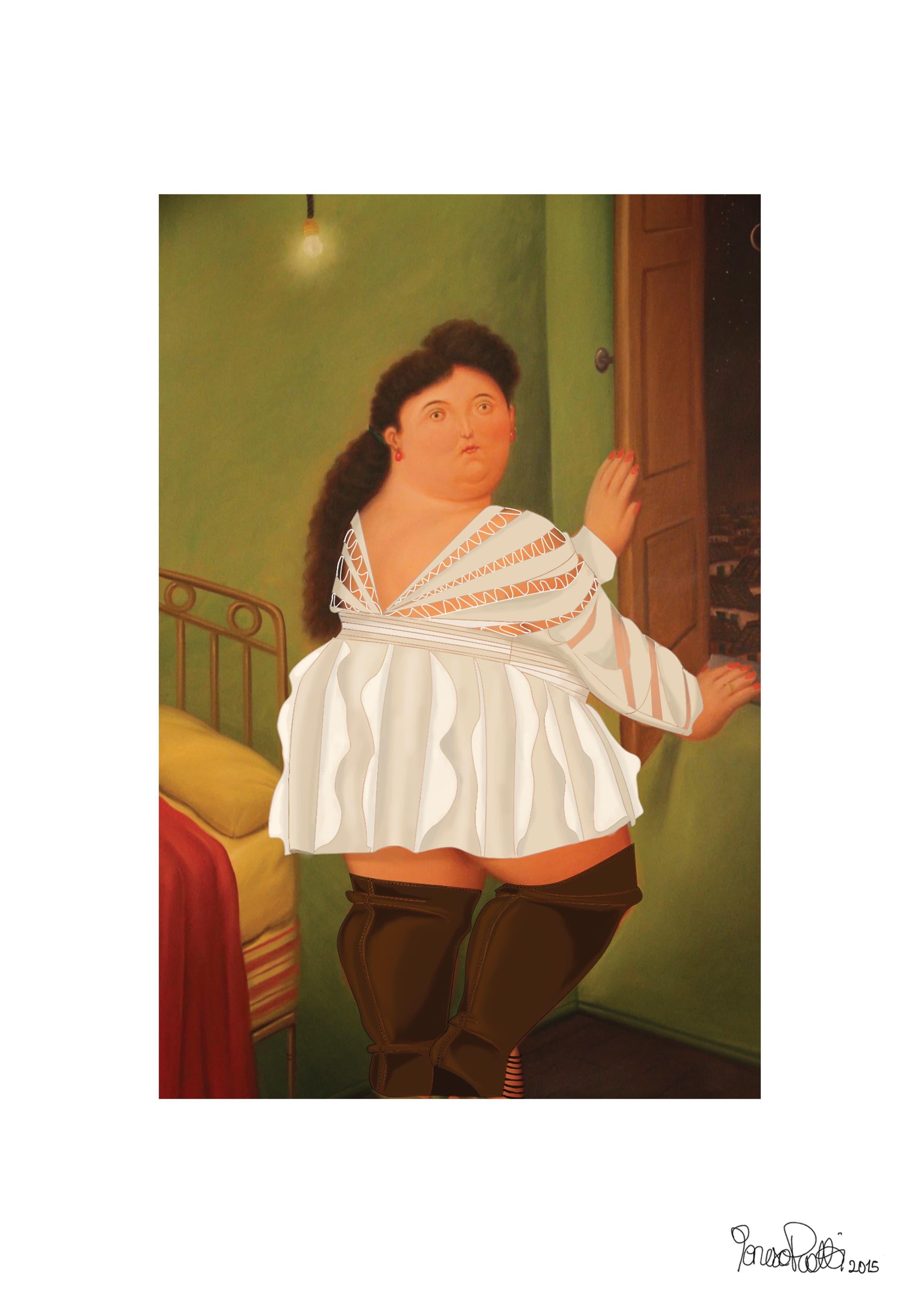 Dress Up Project- Botero in Givenchy image